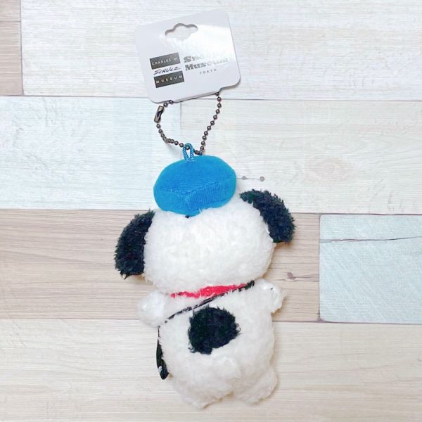 SNOOPY MUSEUM 絨毛背包玩偶吊飾 