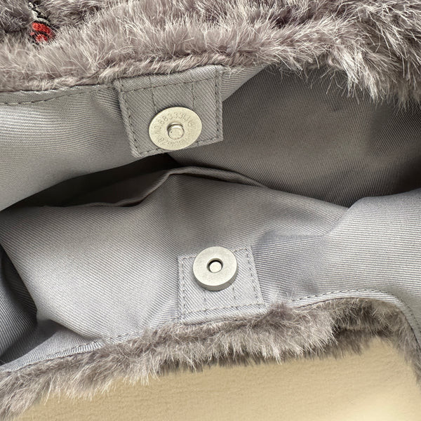 Heming's 史努比刺繡毛絨手提袋 