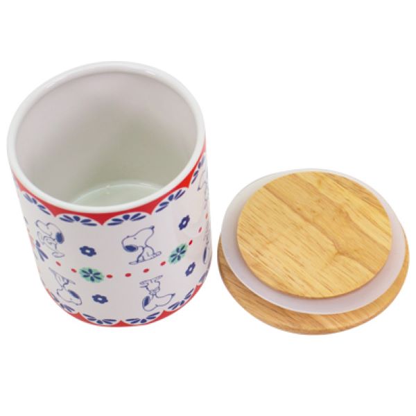 Snoopy 波蘭風格陶瓷密封罐 