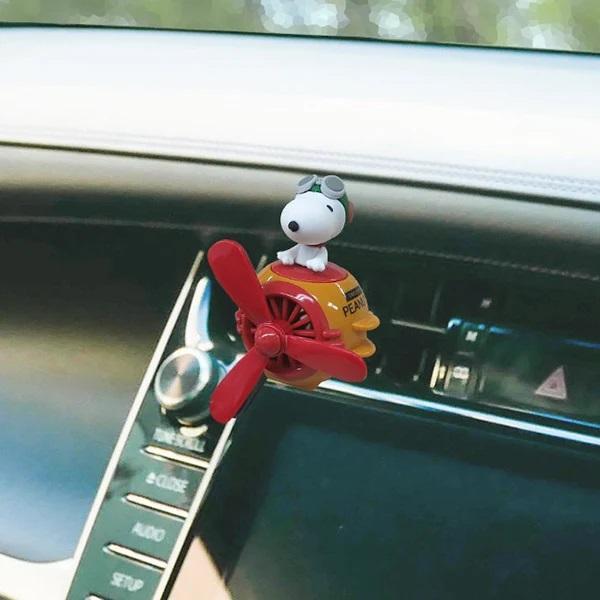 PEANUTS 飛行員造型 螺旋槳車用芳香劑 