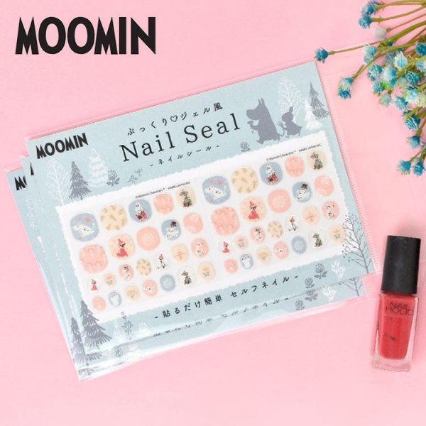 Moomin 造型指甲貼 (三款) 