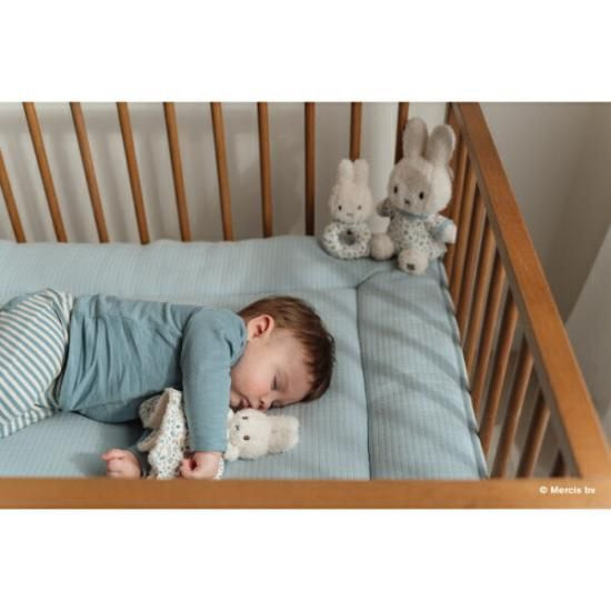 Little dutch聯名米菲花草嬰兒三件套(藍) 