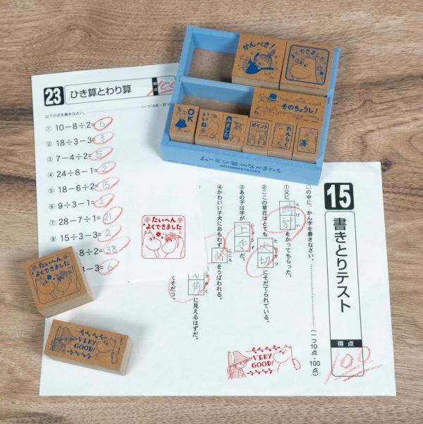 Moomin 姆明谷郵票印章 