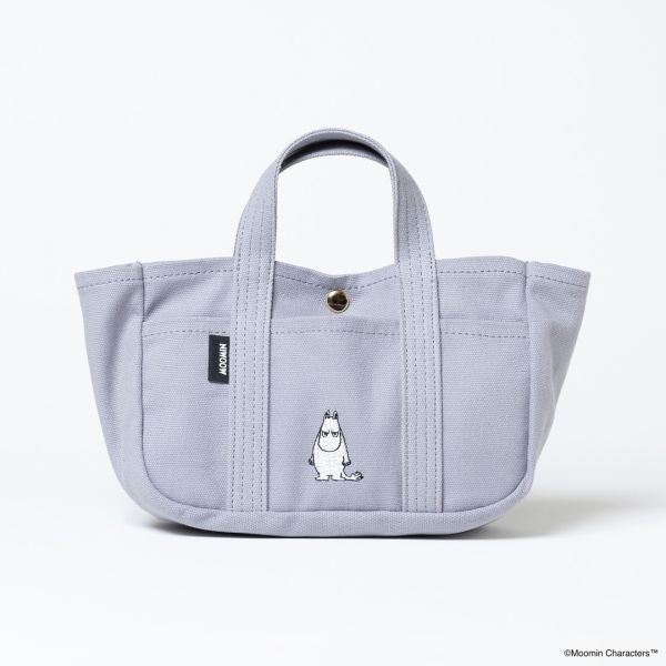 Moomin 刺繡帆布手提袋 