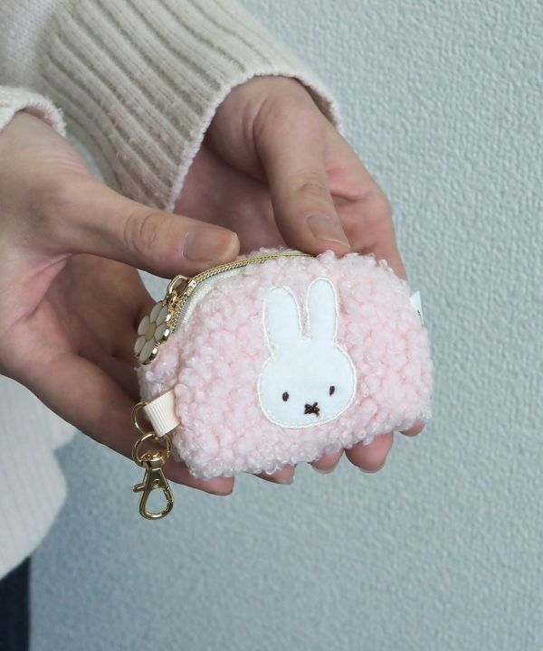 MIFFY BOA 絨毛小零錢包吊飾 
