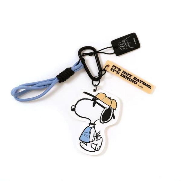 PEANUTS Cafe限定 Snoopy 造型登山扣吊飾 