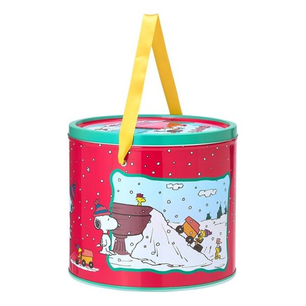 SNOOPY 大圓鐵罐餅乾禮盒 