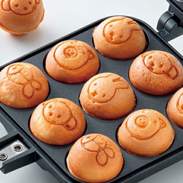 Miffy  雞蛋糕、章魚燒烤盤 