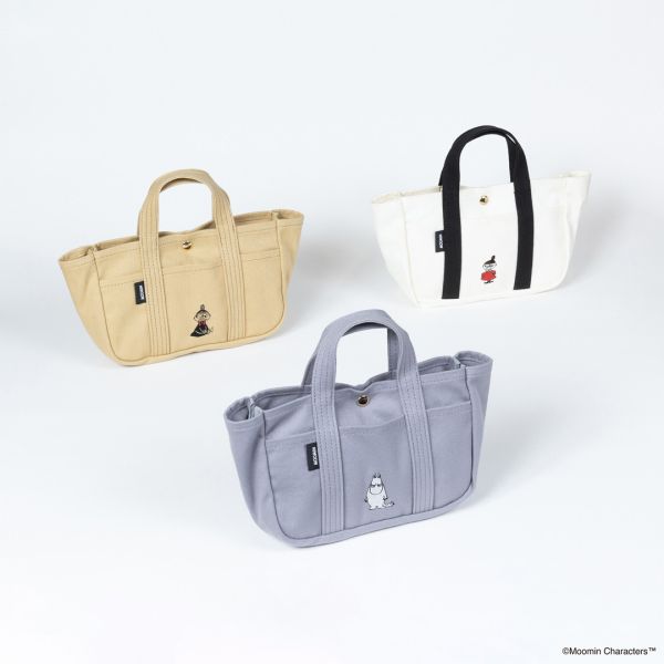 Moomin 刺繡帆布手提袋 