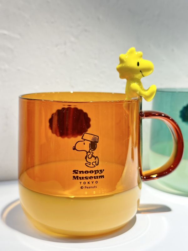 SNOOPY MUSEUM TOKYO X Amabro 耐熱玻璃杯 