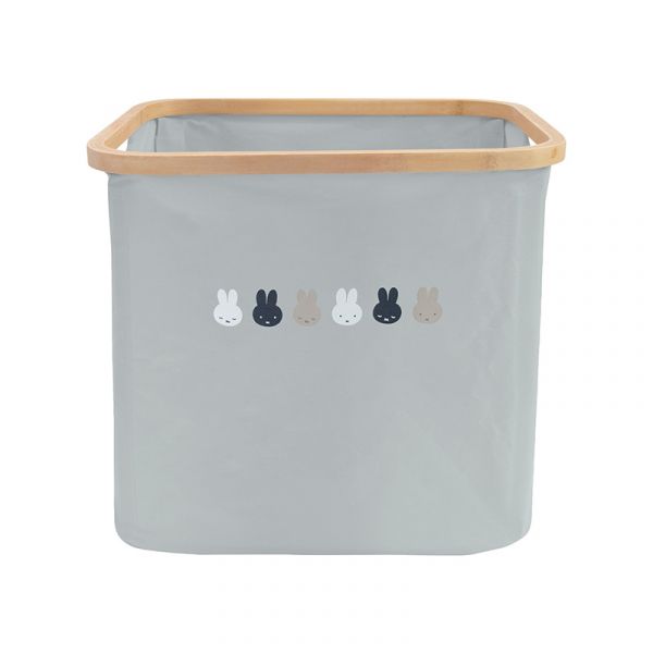 Miffy米菲 防水收納竹籃 