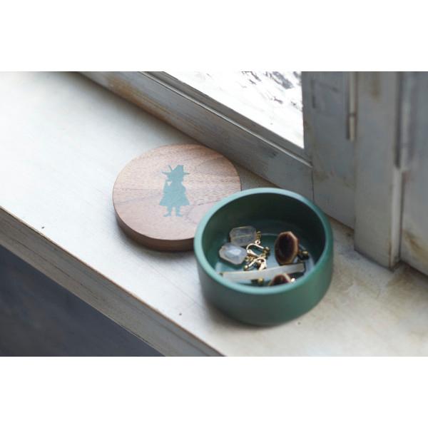 moomin 天然木製首飾圓盒 (三款) 