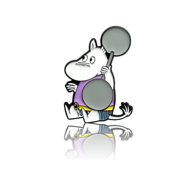 Moomin × PINBOX 聯名別針系列 質感琺瑯徽章 