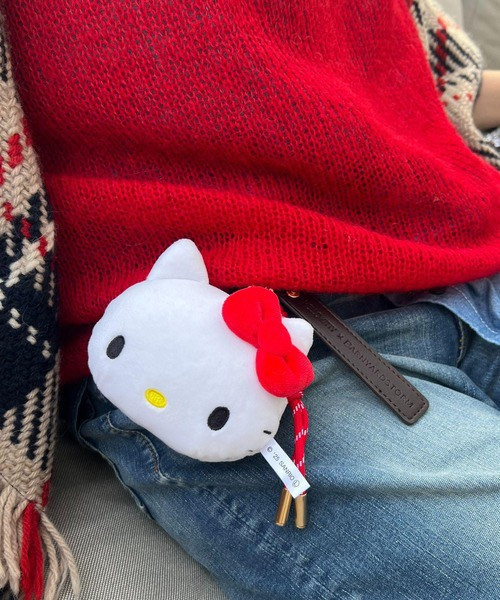 BARNYARDSTORM Hello Kitty大頭登山扣 (紅繩) 