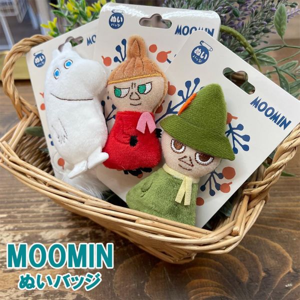 Sekiguchi Moomin 玩偶別針 