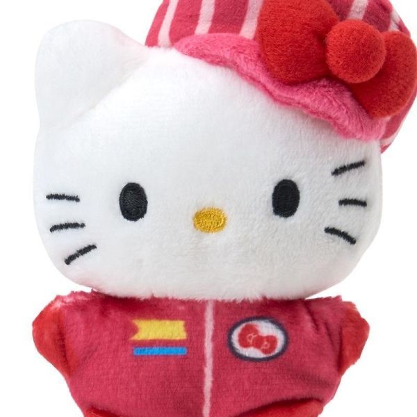 Hello Kitty 賽車手絨毛玩偶組 
