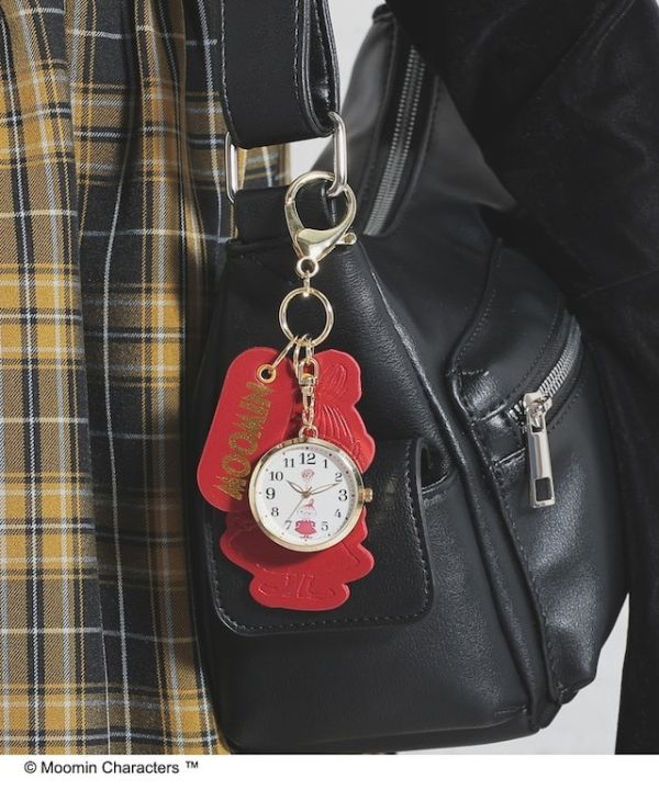 MOOMIN 角色造型掛錶吊飾 