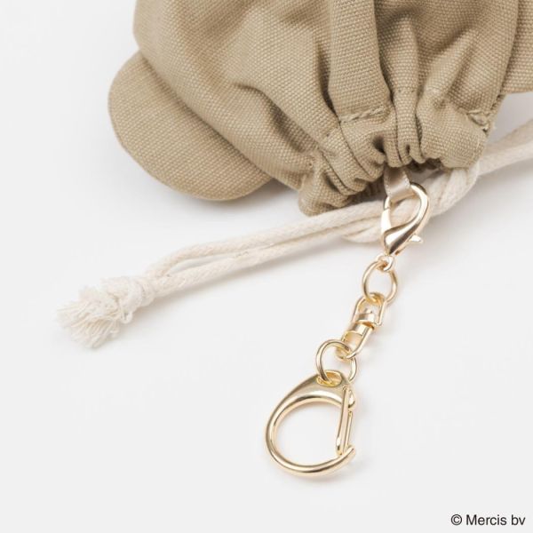 Miffy Boris 造型抽繩迷你收納包吊飾 