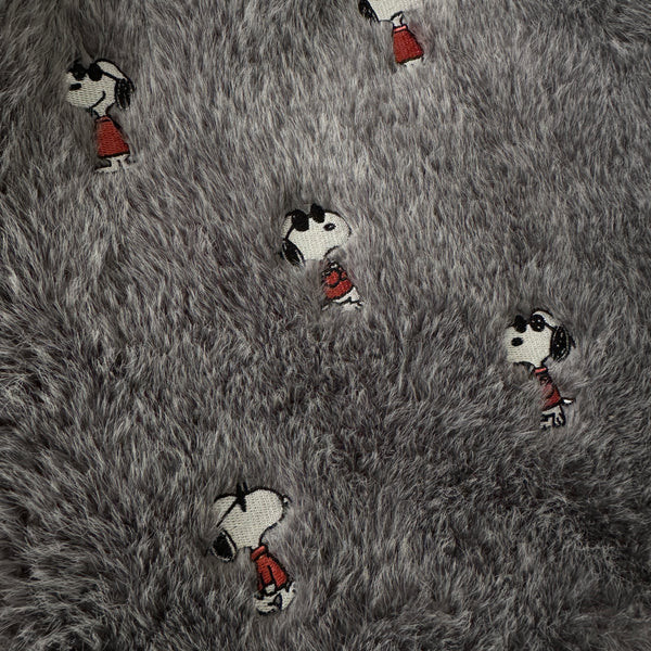 Heming's 史努比刺繡毛絨手提袋 