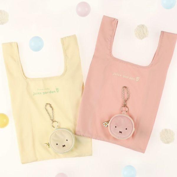 Flower Miffy馬卡龍環保袋附收納包 