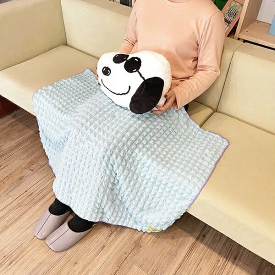 西川 Joe cool毛巾布抱枕附毛毯 