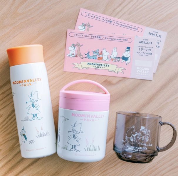 日本 Moomin valley park 限定  真空斷熱食物保溫罐 