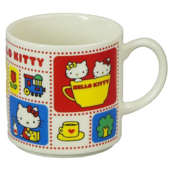 Hello Kitty 70’s Retro 日本製復古馬克杯 