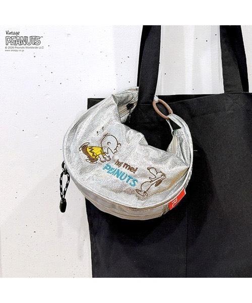 PEANUTS × ROOTOTE 半月型多功能肩背包 