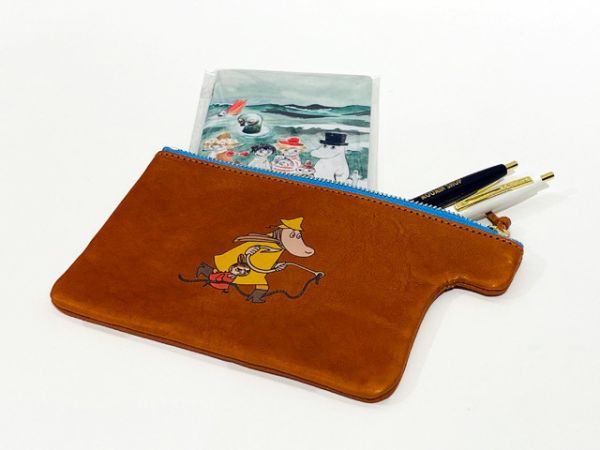 Moomin 真皮手拿包 