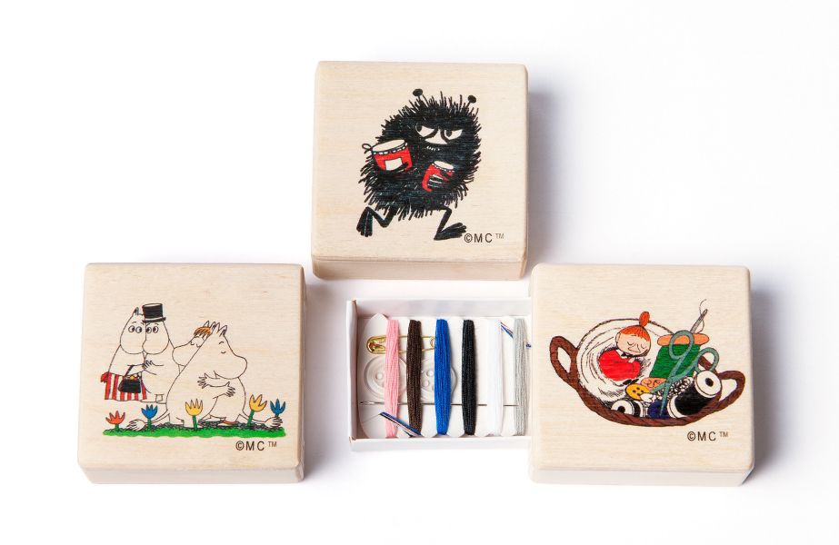 Moomin X PUULELUT 小不點木製針線盒 