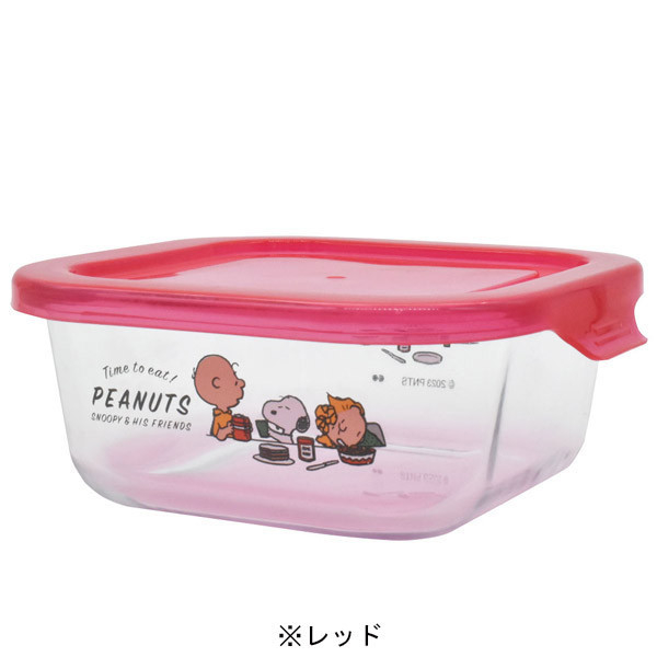 PEANUTS史努比廚房 耐熱玻璃保鮮盒(M/S) 