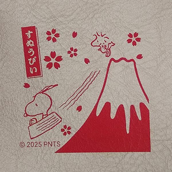 SNOOPY 和風彈簧零錢包 