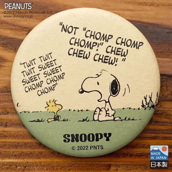 SNOOPY 復古工藝徽章別針 