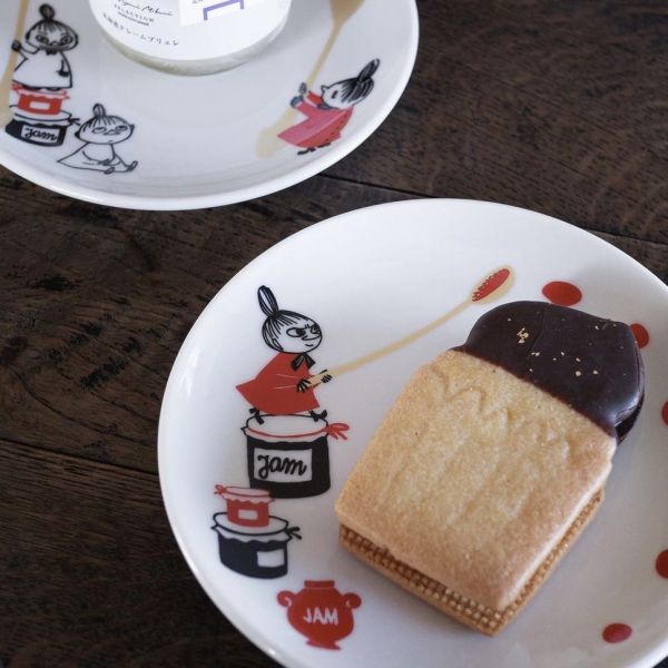 Moomin X 山加yamaka 小不點陶瓷點心盤 