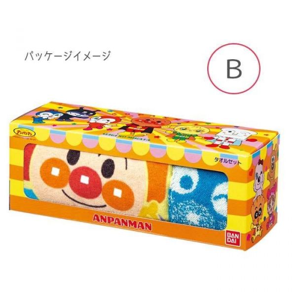 Bandai 麵包超人毛巾小禮盒系列 
