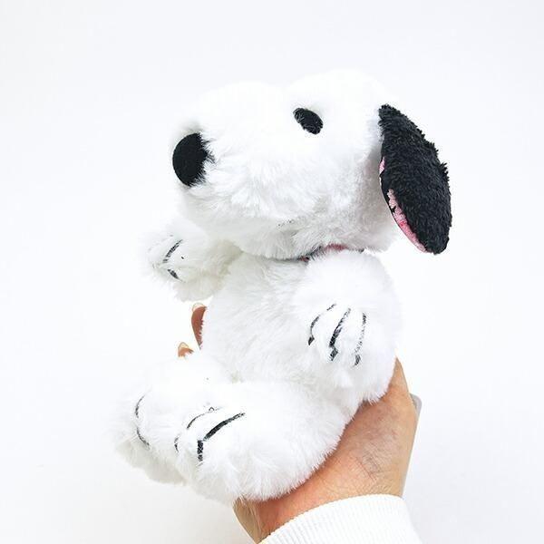 nakajima 史努比櫻花耳毛絨沙包玩偶/吊飾 