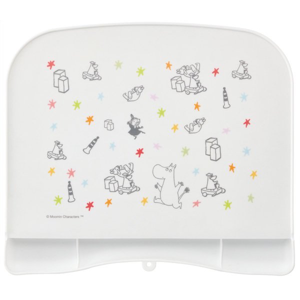 SKATER嚕嚕米 嬰兒矽膠防滑防水餐墊 