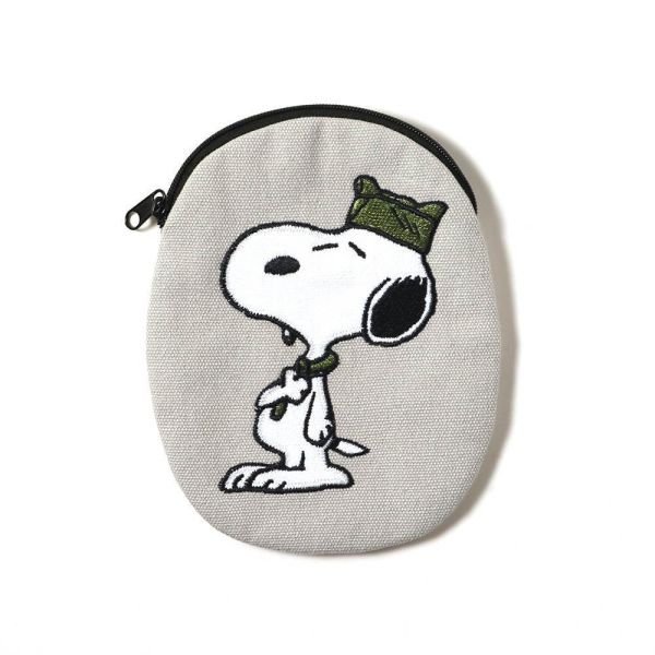 PEANUTS Cafe Snoopy 童軍造型刺繡收納包 