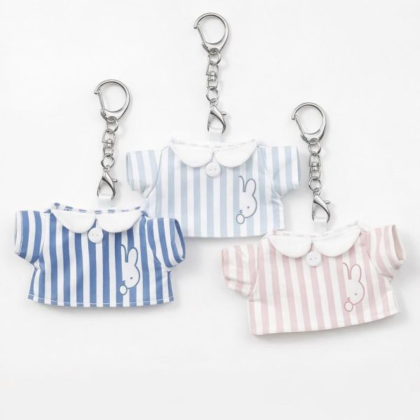 Miffy 米菲條紋迷你衣服吊飾 