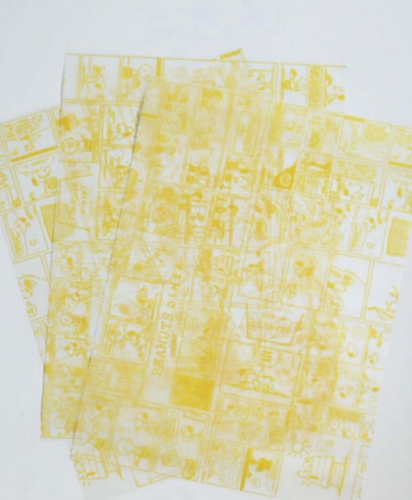 神戶PEANUTS cafe 原創蠟紙 