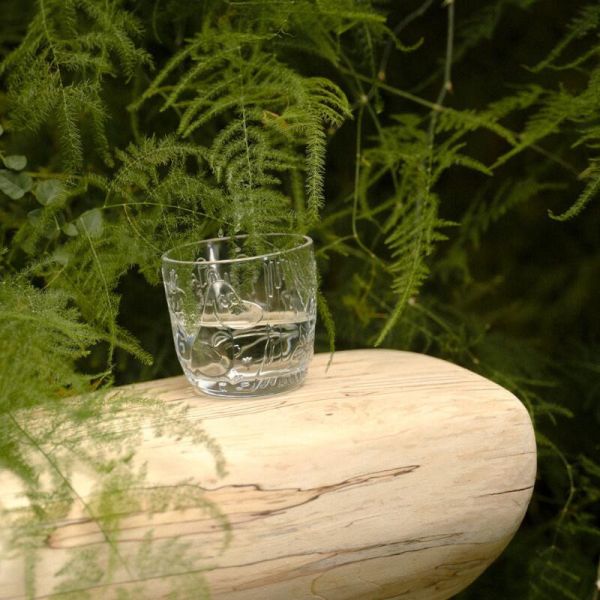 ARABIA X MOOMIN 立體浮雕玻璃杯/碗 