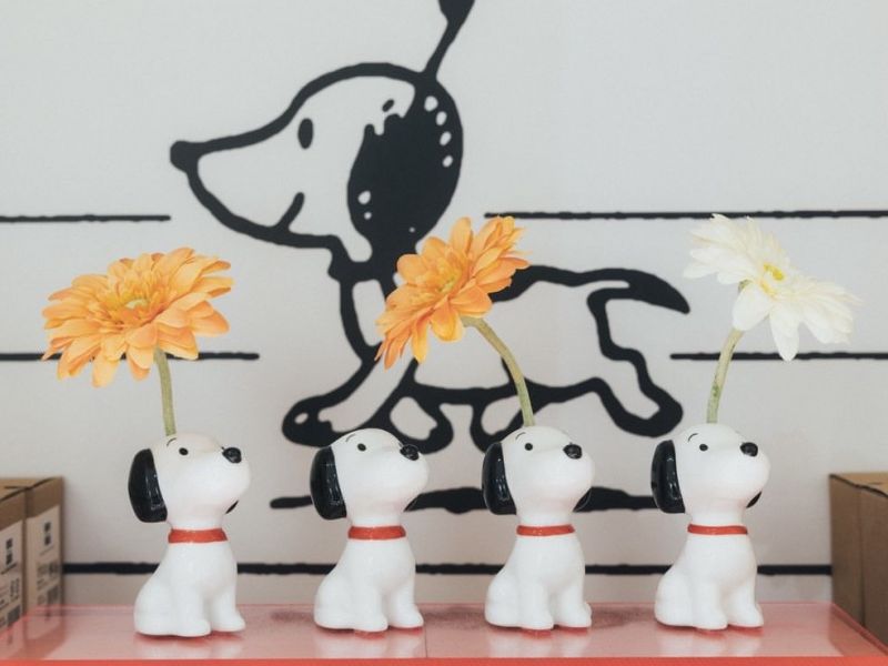 Snoopy 50年代迷你小花瓶 