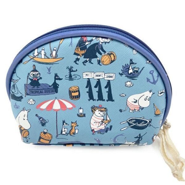 MOOMIN 夏日海洋貝殼造型收納包 