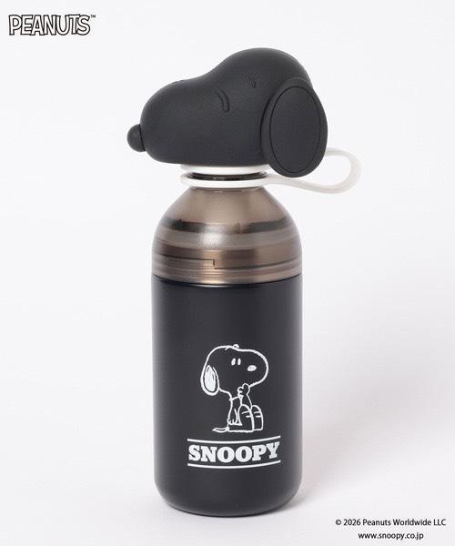 SNOOPY × LOWRYS FARM 聯名 立體史努比保冷吸管瓶 