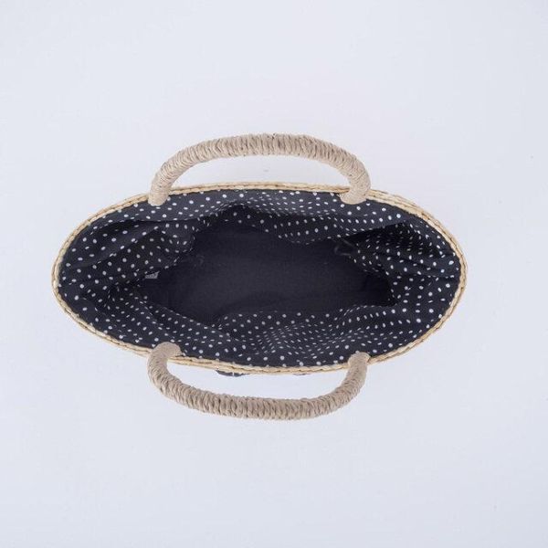 Miffy 草編織束口提袋 