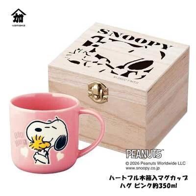 SNOOPY 史努比療癒馬克杯（木盒禮盒版） 