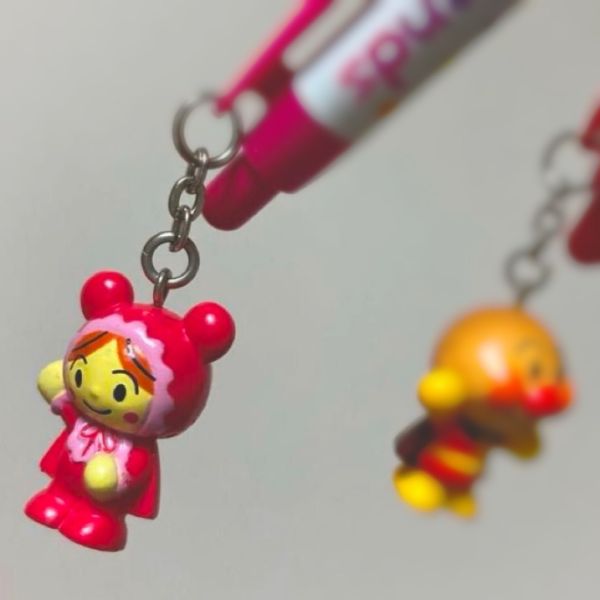 麵包超人博物館 嬰兒超人公仔吊飾原子筆 