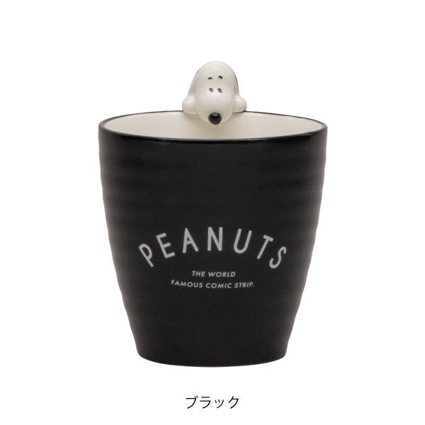 mc.立體史努比趴杯緣陶瓷茶杯 