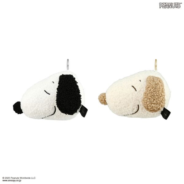 SNOOPY 毛茸茸造型多功能收納吊飾包 