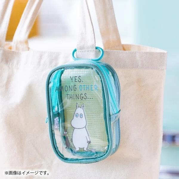 Moomin 透明收納吊掛小包 